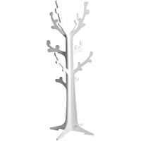 Domiva - Perchero con diseño de árbol de Cactus (120 cm) Blanco Talla:120 cm